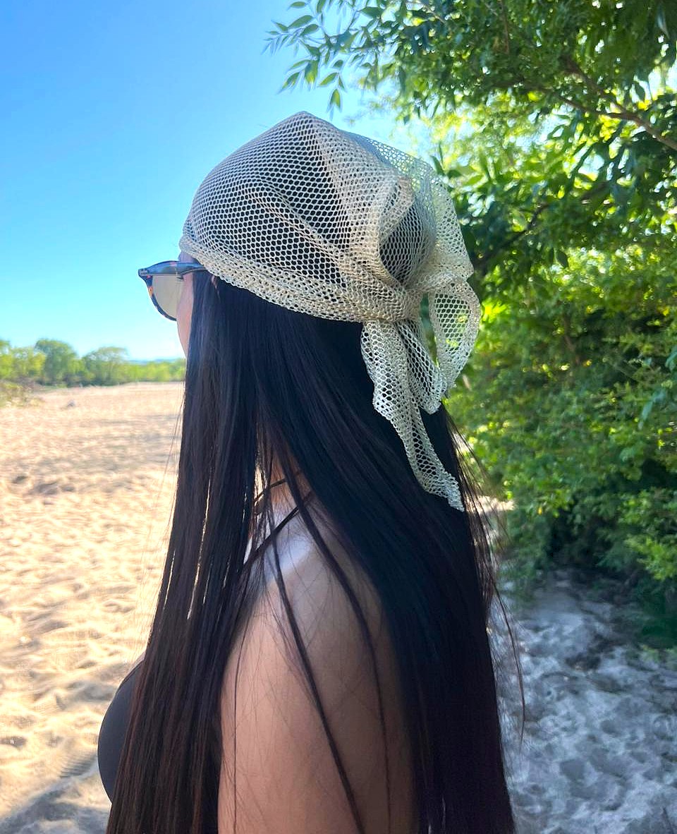 Bandana Sol (Red brillosa color champagne ) - Image 2