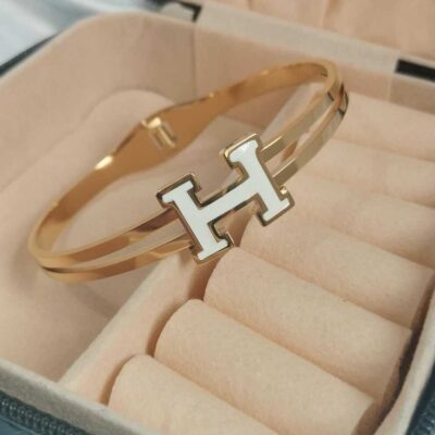 Brazalete Hermes white