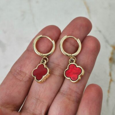 Argolla Van cleef bordo