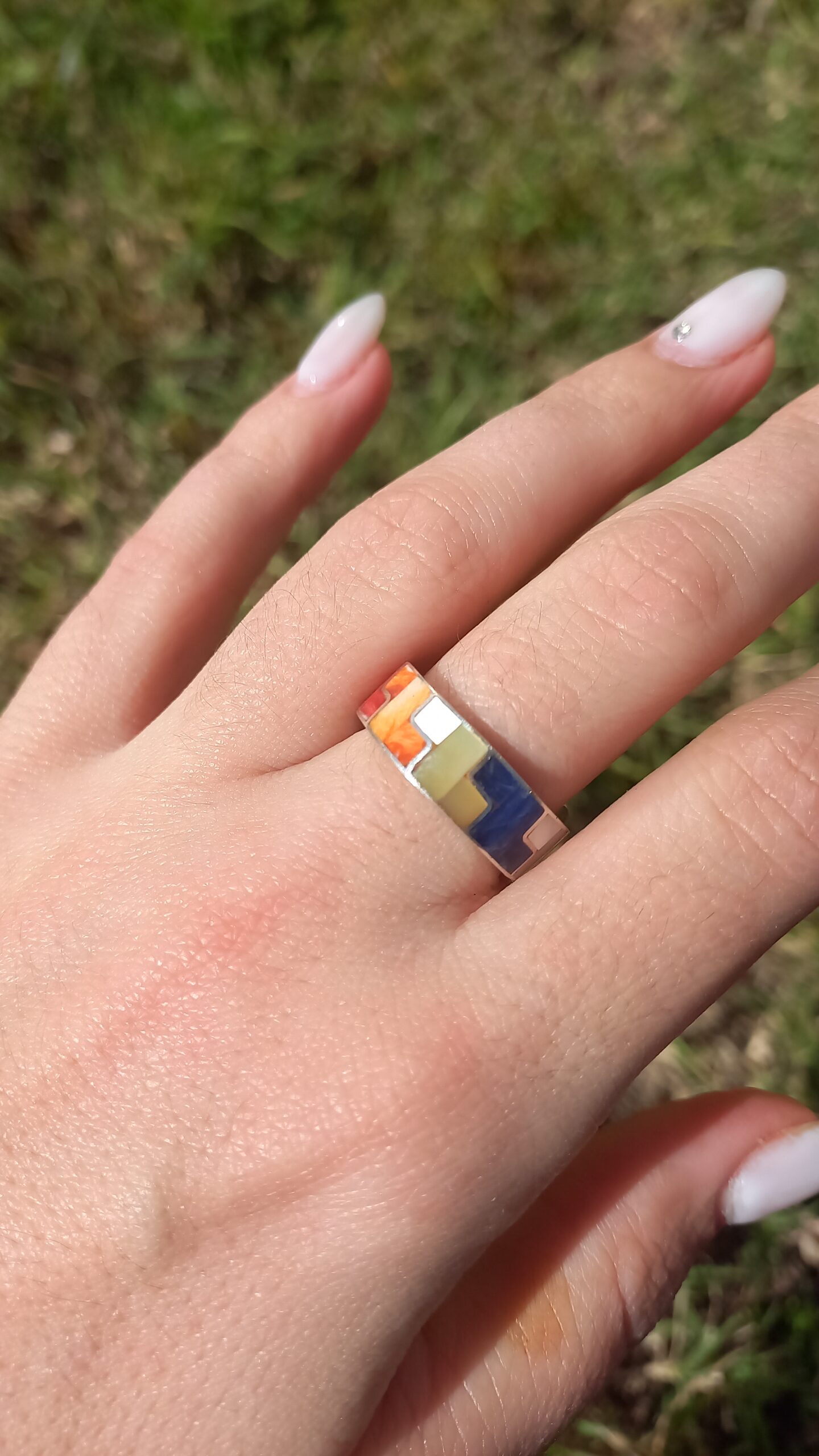 Multicolor macizo nº16 (Plata peruana 950) - Image 4