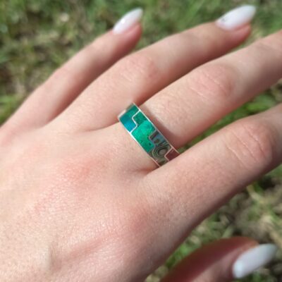 Multicolor macizo nº16 (Plata peruana 950)