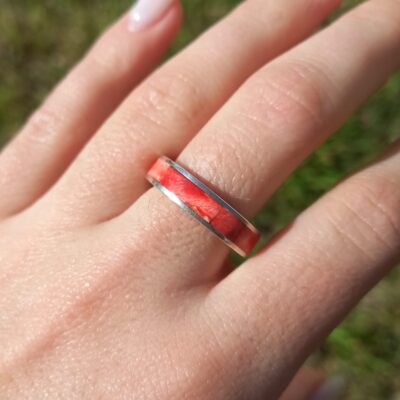 Naranja Liso macizo nº17 (Plata peruana 950)