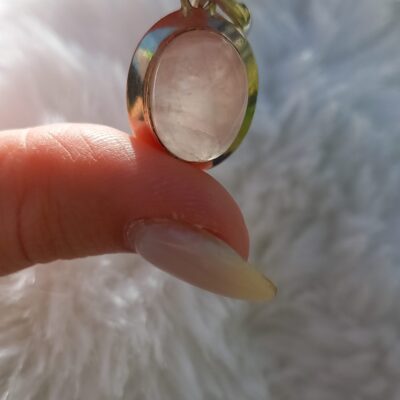 Cuarzo Rosado Ovalado