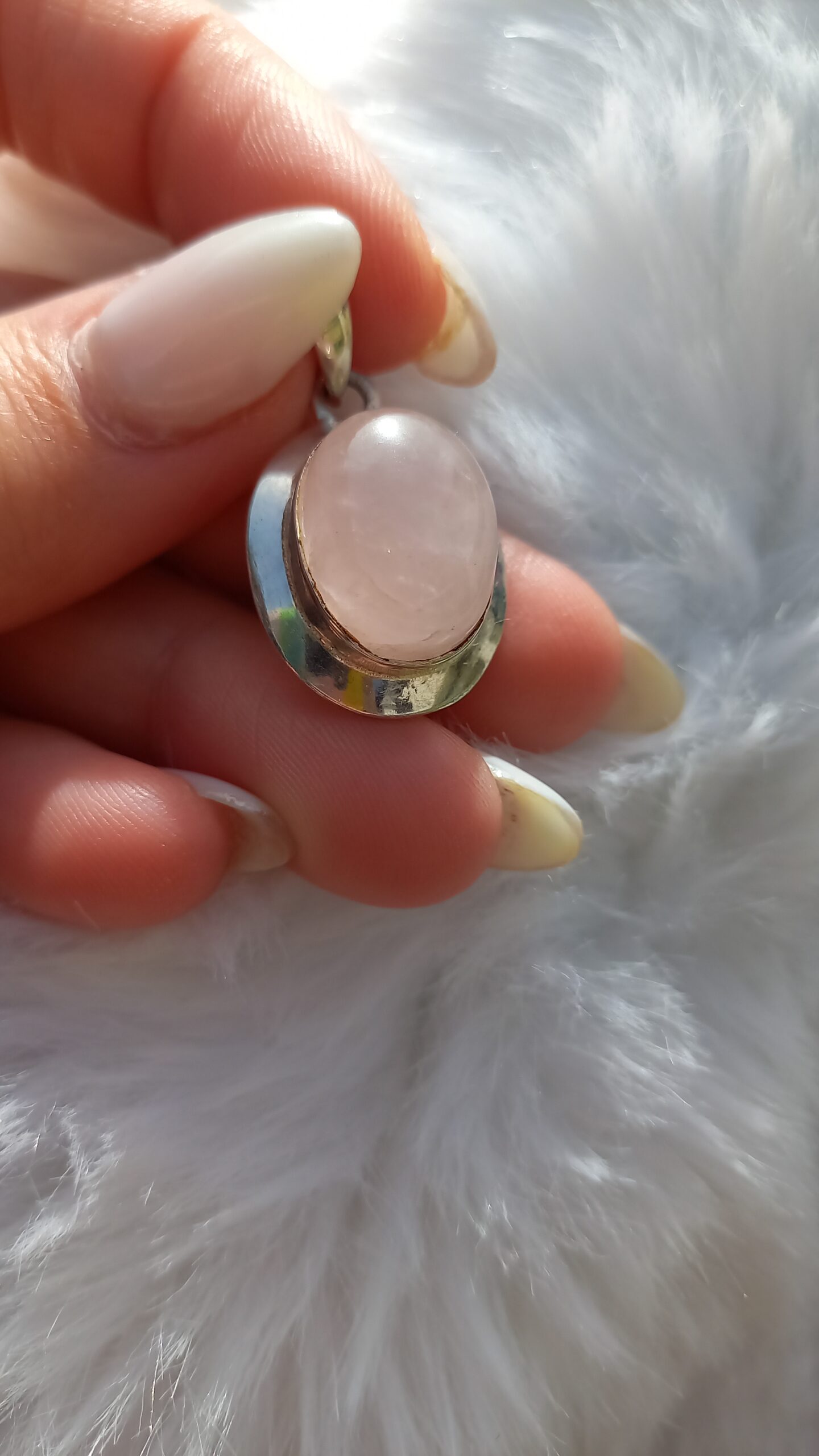 Cuarzo Rosado Ovalado - Image 2