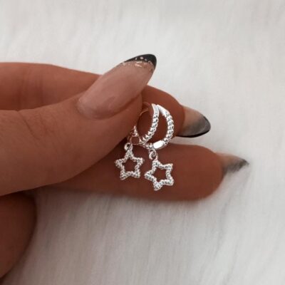 Argolla  de plata con estrella