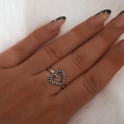 Corazon Plata envejecida nº14