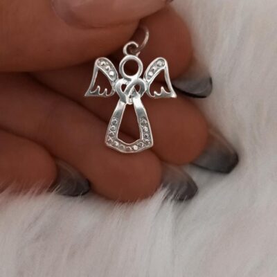 Dije de plata angel