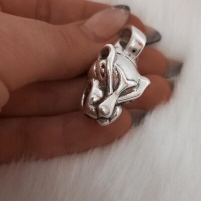 Dije de plata Tigre Inflado