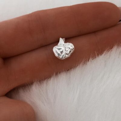 Dije de plata pasante angel de la guarda
