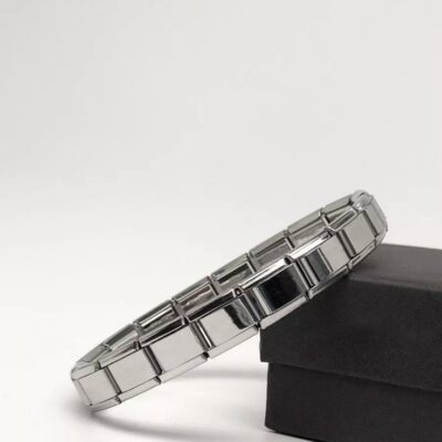 Pulsera hombre elastica, dijes reversibles