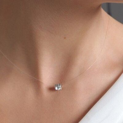 Cadena tanza con cristal