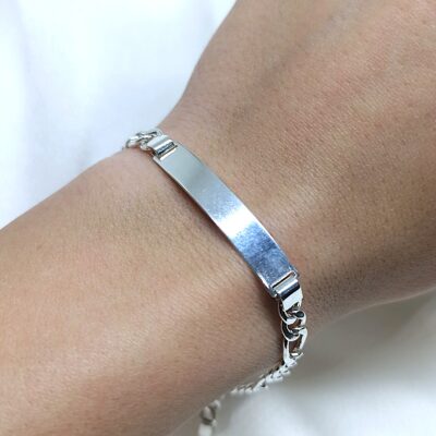 Pulsera identidad hombre